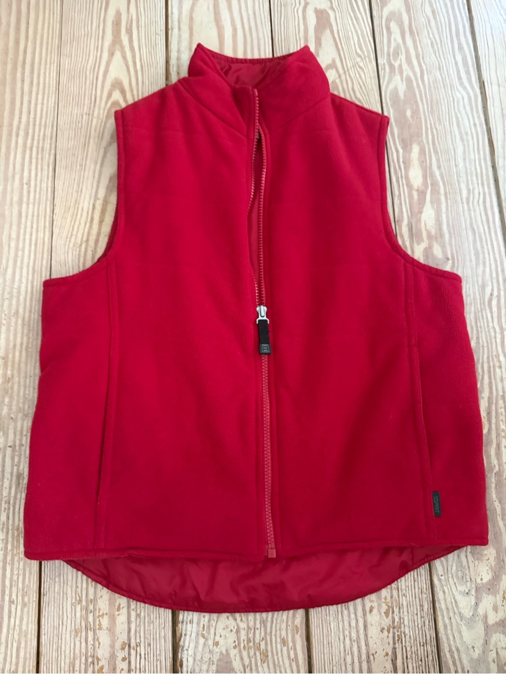 Esprit Red Fleece Vest size m